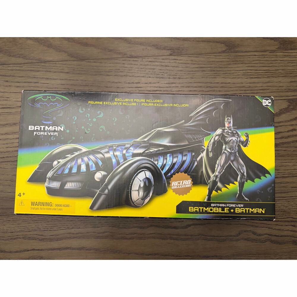 Batman Forever Batmobile & Batman Figure Retro Collection NIB